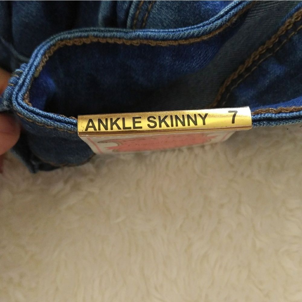 ✨️HP✨️ Wax🕯️Jean Ankle Skinny Jeans👖Sz 7 - NWT - Picture 7 of 7